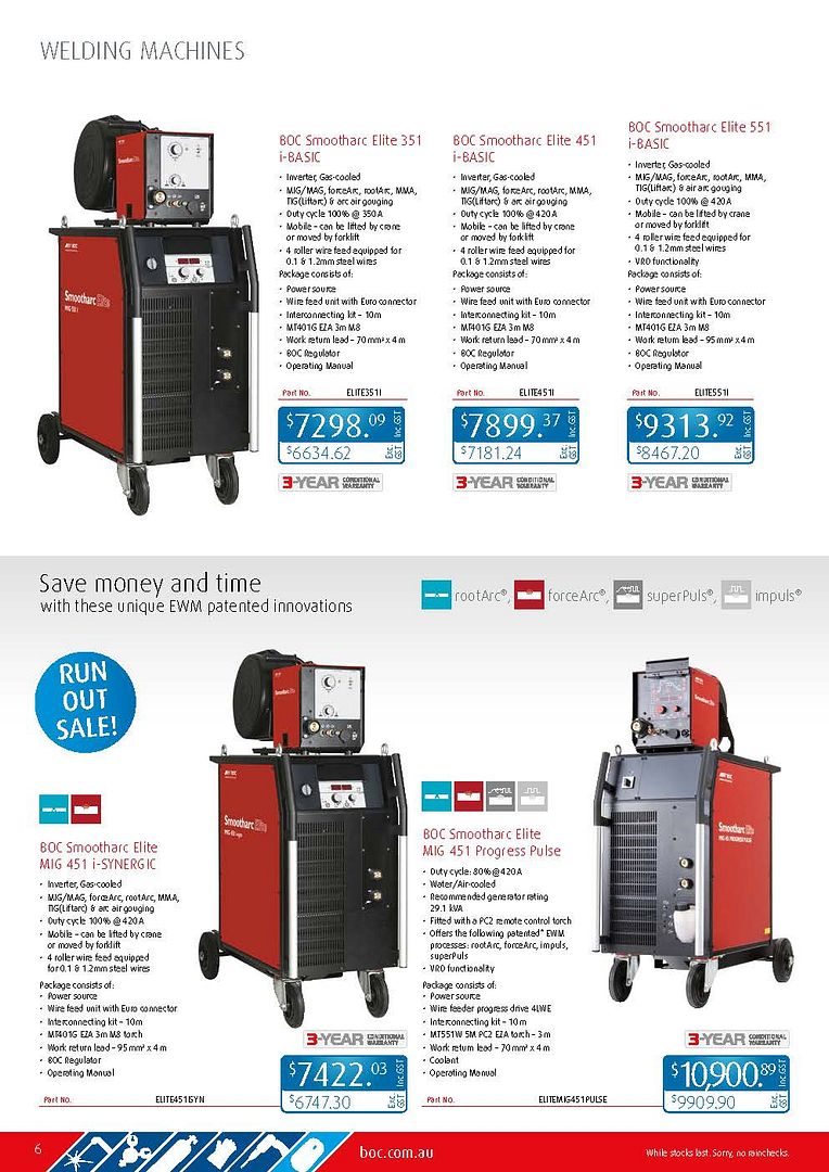 BOC Gas & Gear Catalogue Specials JunJul 2014 Just Commodores